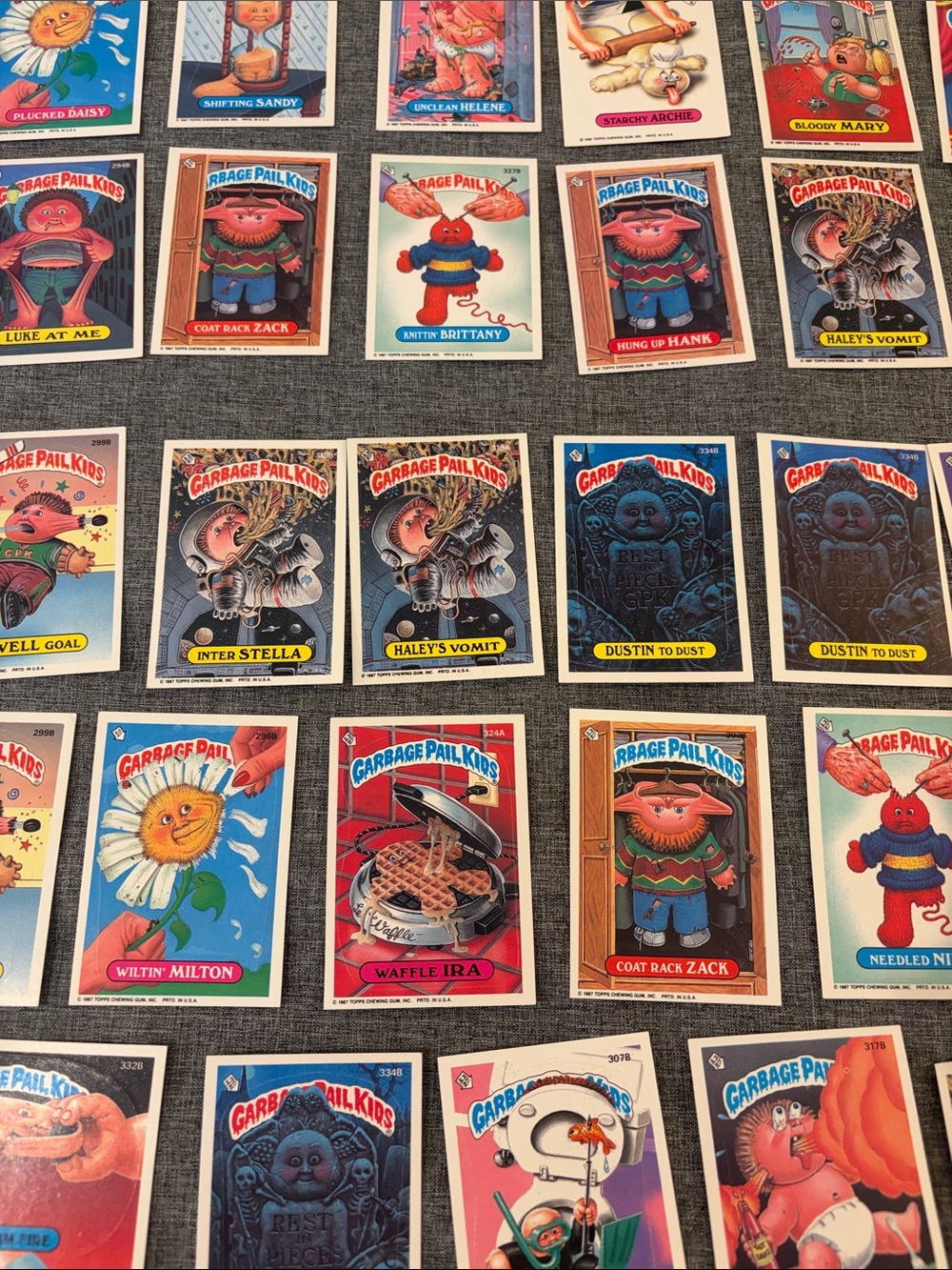 Series 8 garbage pail kids cards set of 60+ - Picture 3 of 9